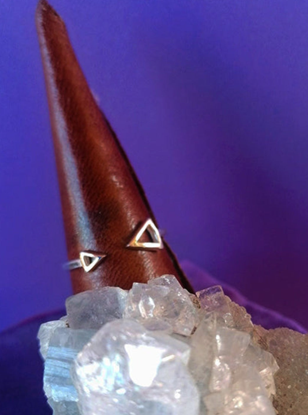 Anello Due Triangoli - Gipsy Fashion Wear