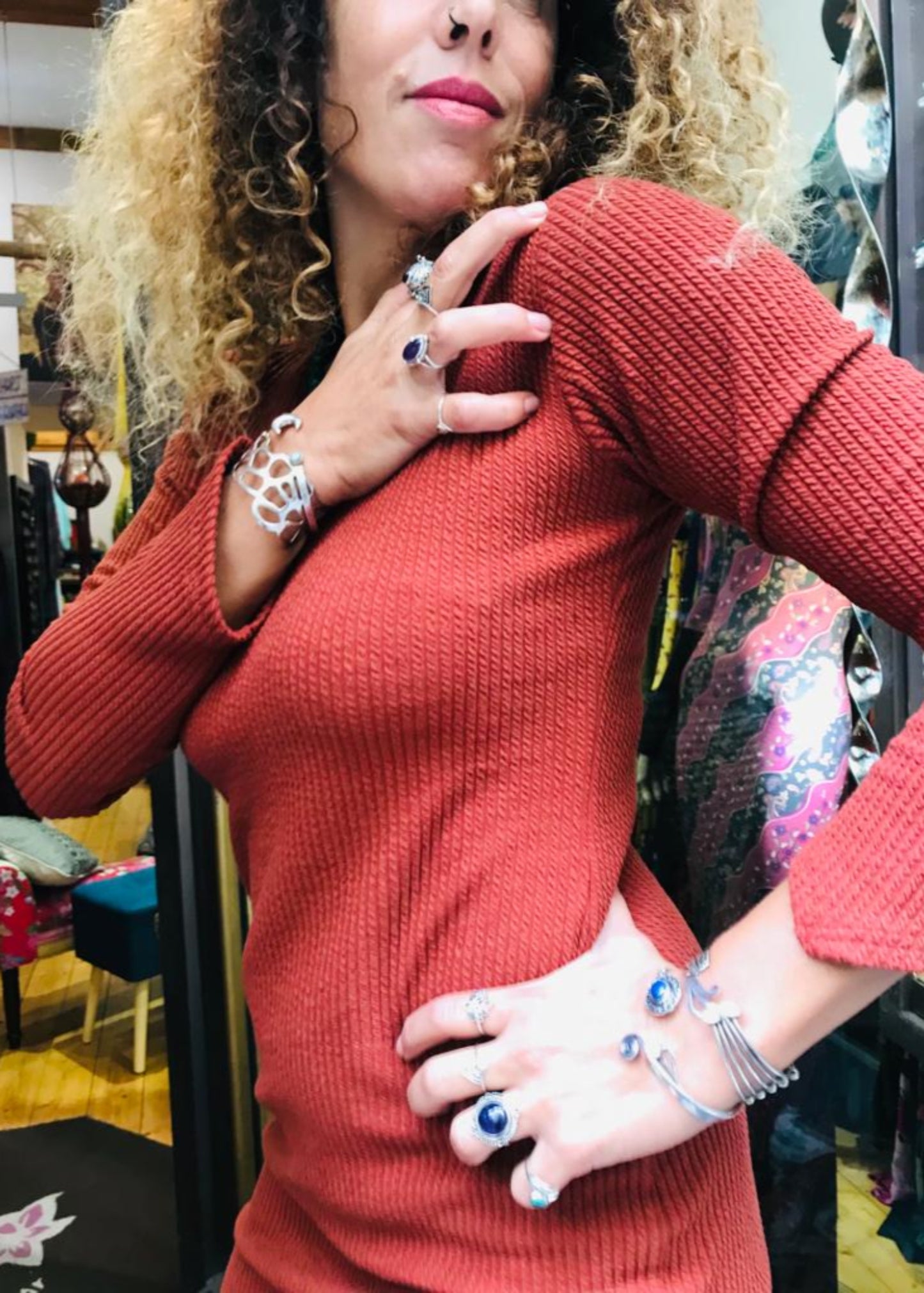 W21D17 - Vestito corto She's a Raimbow Baba Design - Gipsy Fashion Wear