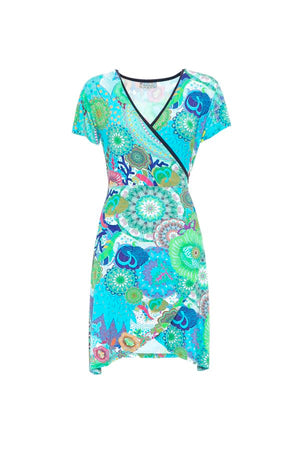 S22D65 - Vestito corto Anemone Baba Design - Gipsy Fashion Wear