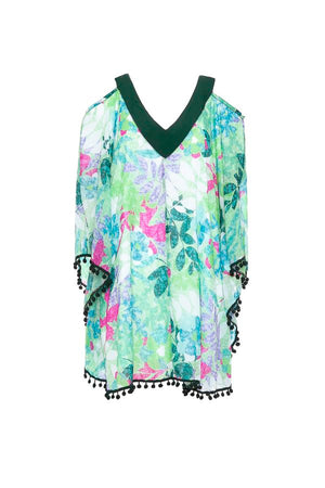 S22D70 - Caftano Magnolia Baba Design - Gipsy Fashion Wear