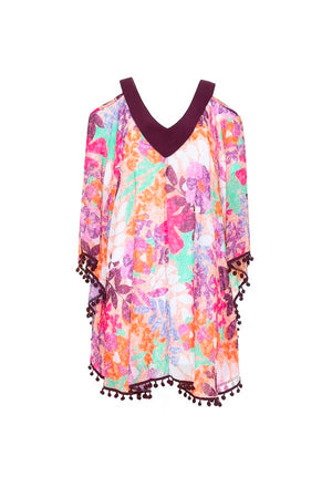 S22D70 - Caftano Magnolia Baba Design - Gipsy Fashion Wear