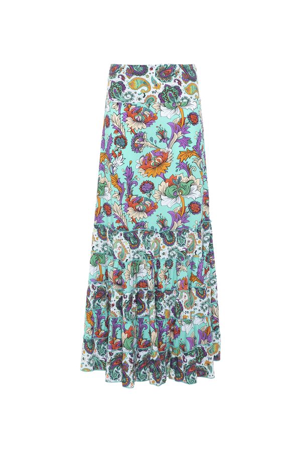 S22SK03 - Gonna lunga Water Lily Baba Design - Gipsy Fashion Wear