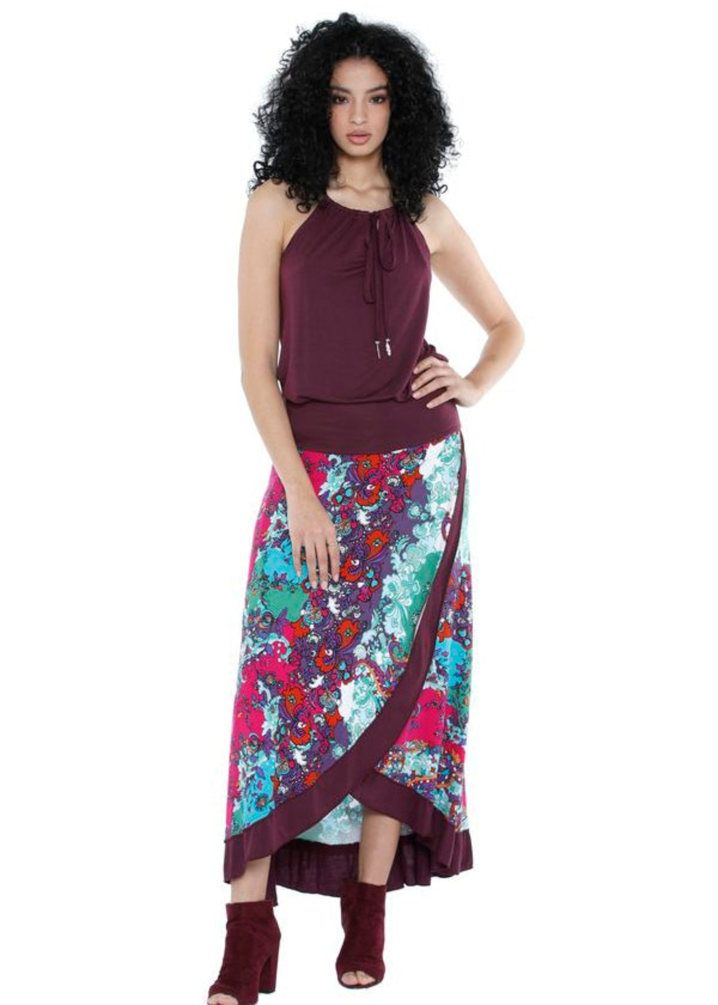 S22SK09 - Gonna lunga Ivy Baba Design - Gipsy Fashion Wear