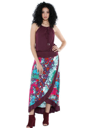 S22SK09 - Gonna lunga Ivy Baba Design - Gipsy Fashion Wear