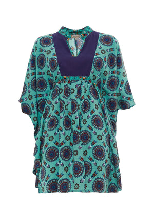 S23D36 - Kaftano Mandala Waves Baba Design - Gipsy Fashion Wear