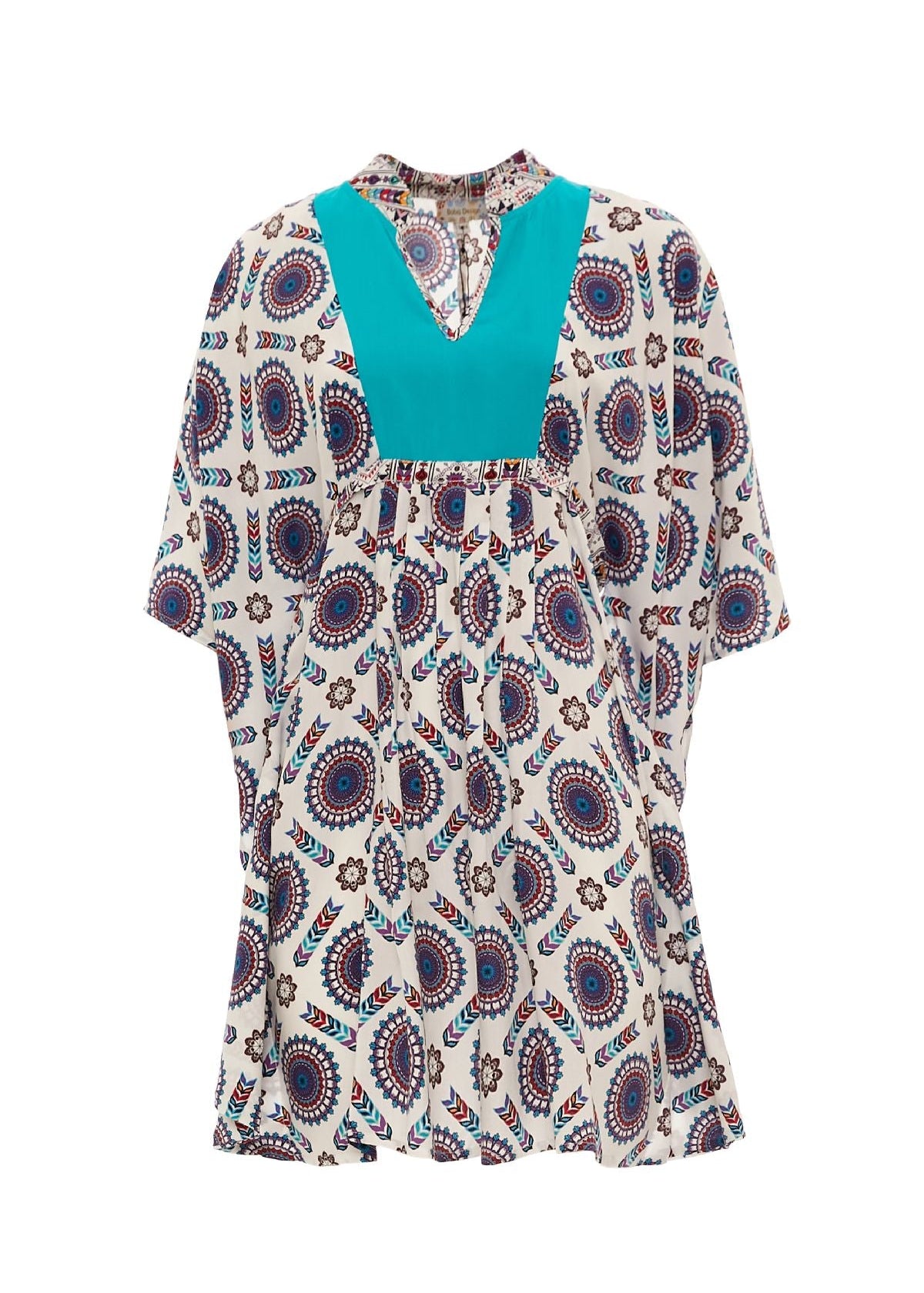 S23D36 - Kaftan Mandala Waves Baba Design