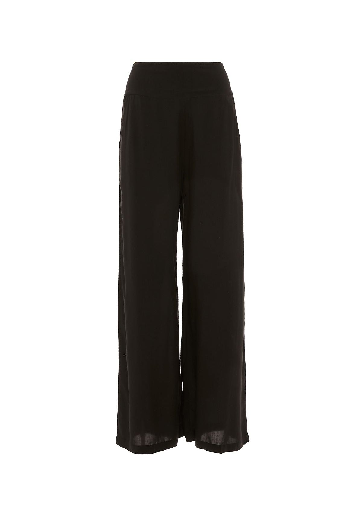 S23P101 - Pantalone largo tinta unita Walk on the bridge Baba Design - Gipsy Fashion Wear