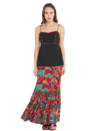 S23SK06 - Gonna lunga Urban Nature Baba Design - Gipsy Fashion Wear