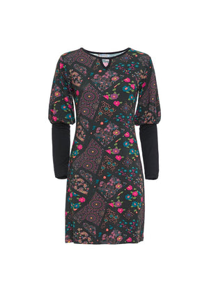 W22D28 - Abito Mountain Stripes Baba Design - Gipsy Fashion Wear