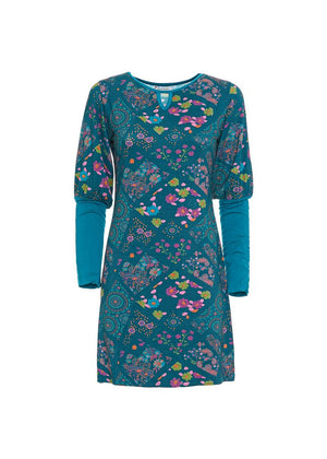 W22D28 - Abito Mountain Stripes Baba Design - Gipsy Fashion Wear