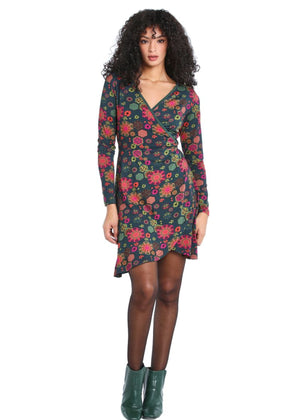 W22D39 - Abito incrociato Winter Nomad Baba Design - Gipsy Fashion Wear