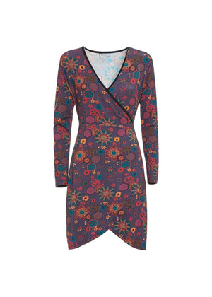 W22D39 - Abito incrociato Winter Nomad Baba Design - Gipsy Fashion Wear