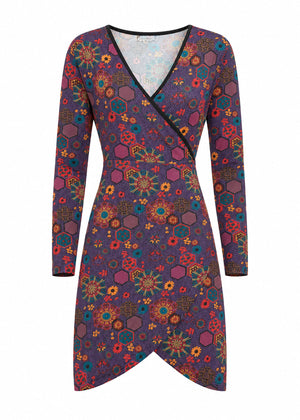 W22D39 - Abito incrociato Winter Nomad Baba Design - Gipsy Fashion Wear