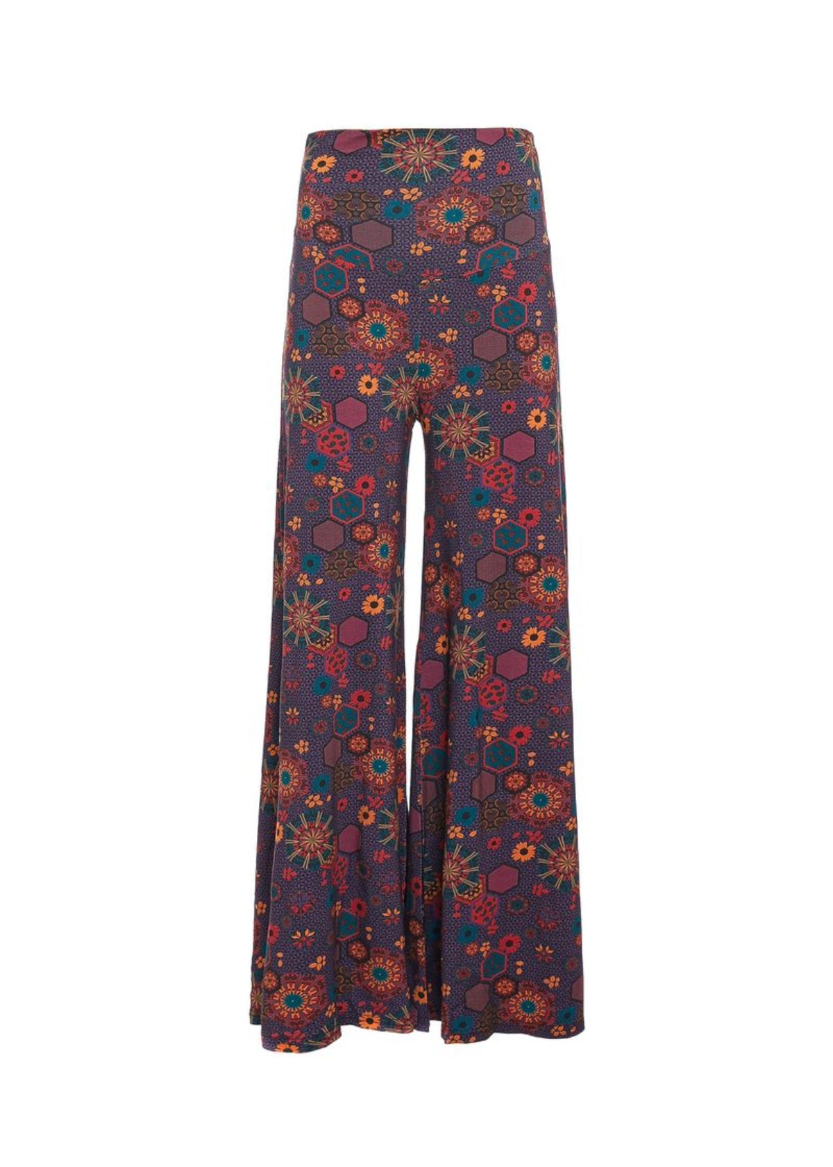 W22P12 - Pantalone palazzo Winter Nomad Baba Design - Gipsy Fashion Wear