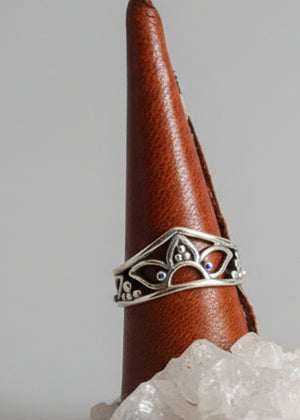 Anello Intarsio Fiore - Gipsy Fashion Wear