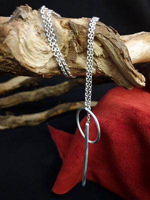 Collana Cerchio e Asta - Gipsy Fashion Wear