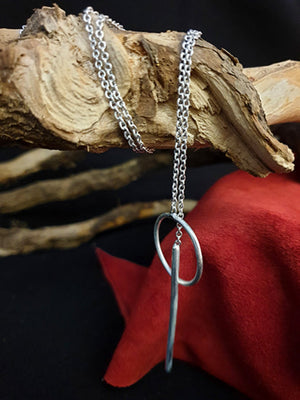 Collana Cerchio e Asta - Gipsy Fashion Wear