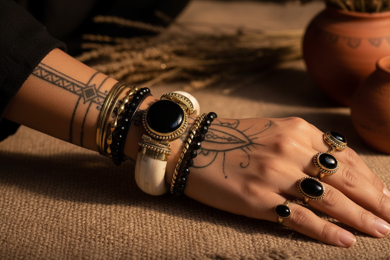 Gioielli con Onice Nera