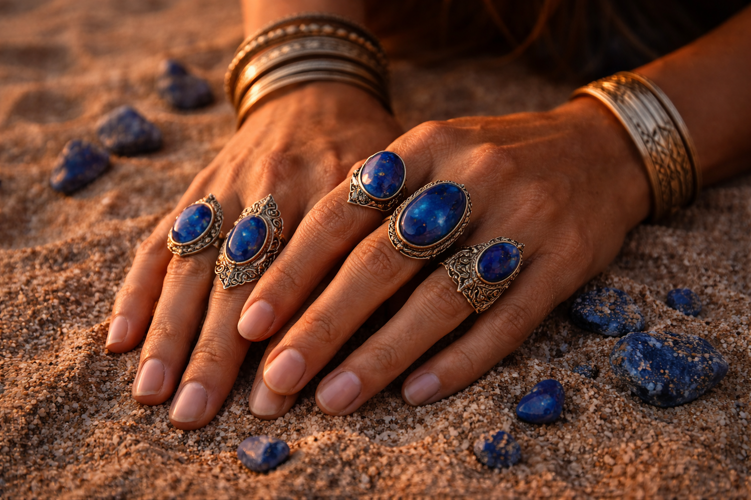 Gioielli con Lapislazzuli