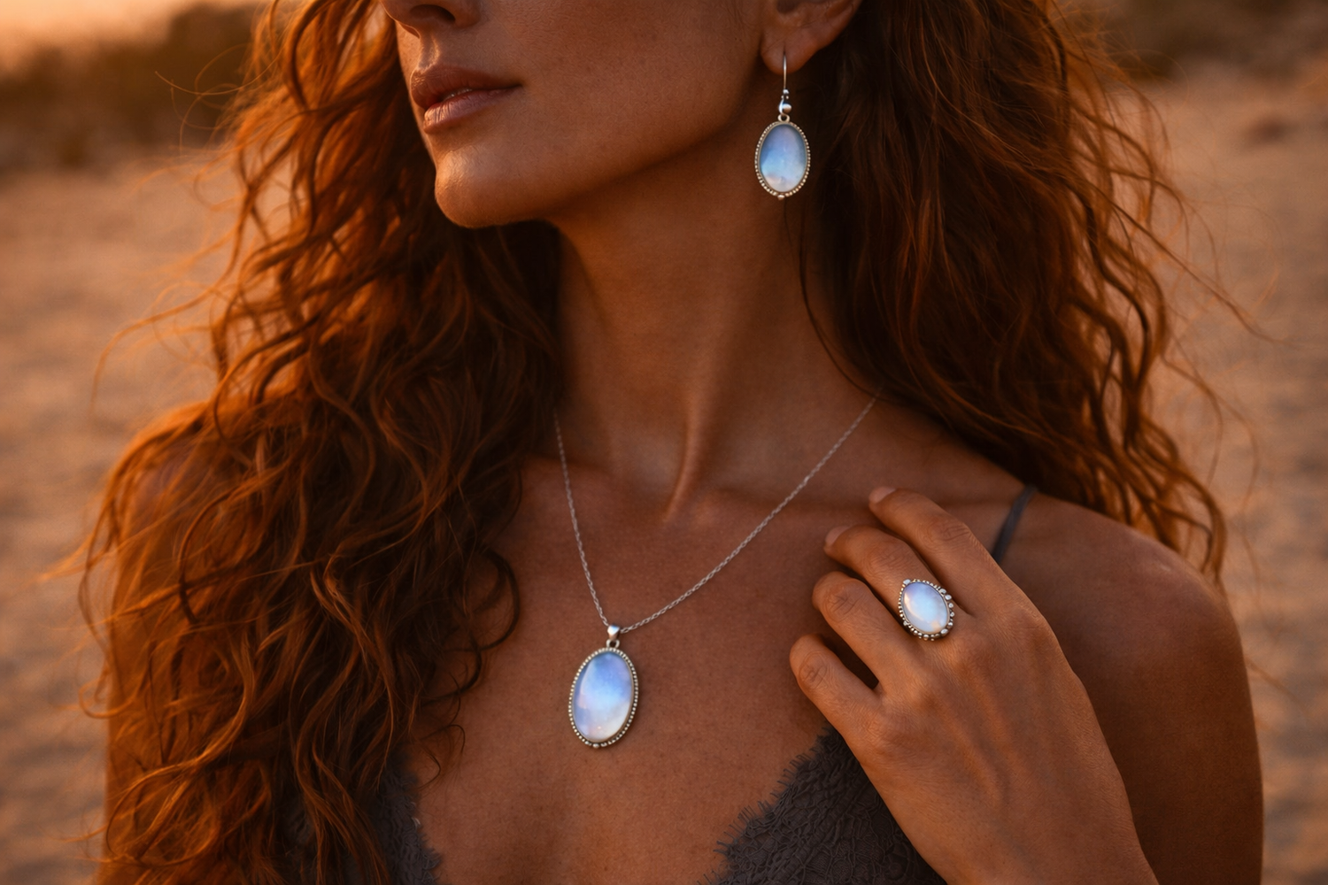 Gioielli con Pietra di Luna