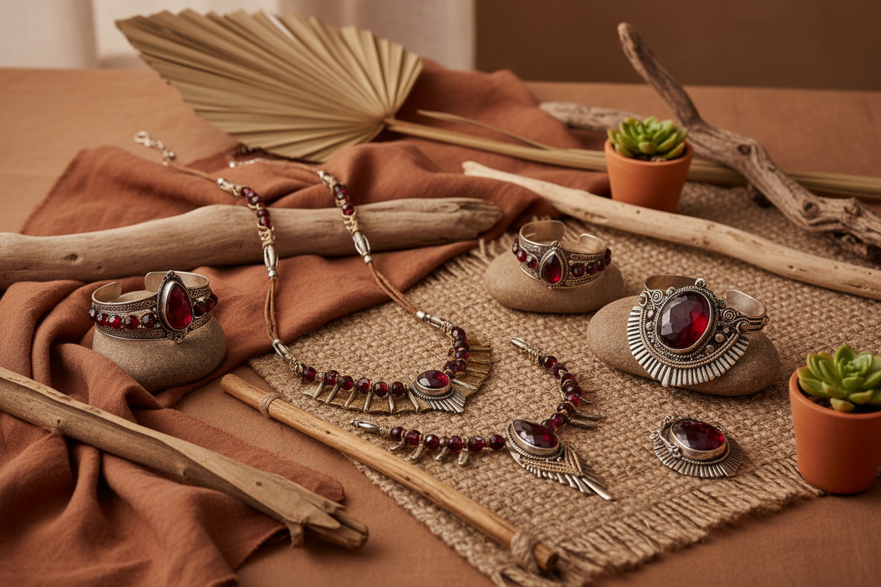 Garnet Jewelry Collection Cover