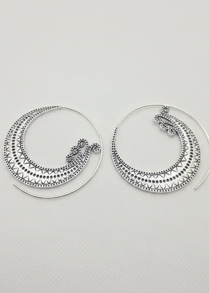 Orecchini Oceans Waves - Spirali tribali - Gipsy Fashion Wear 