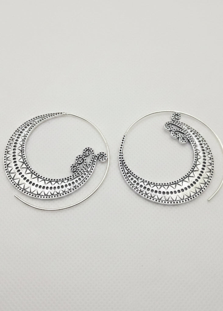 Orecchini Oceans Waves - Spirali tribali - Gipsy Fashion Wear 