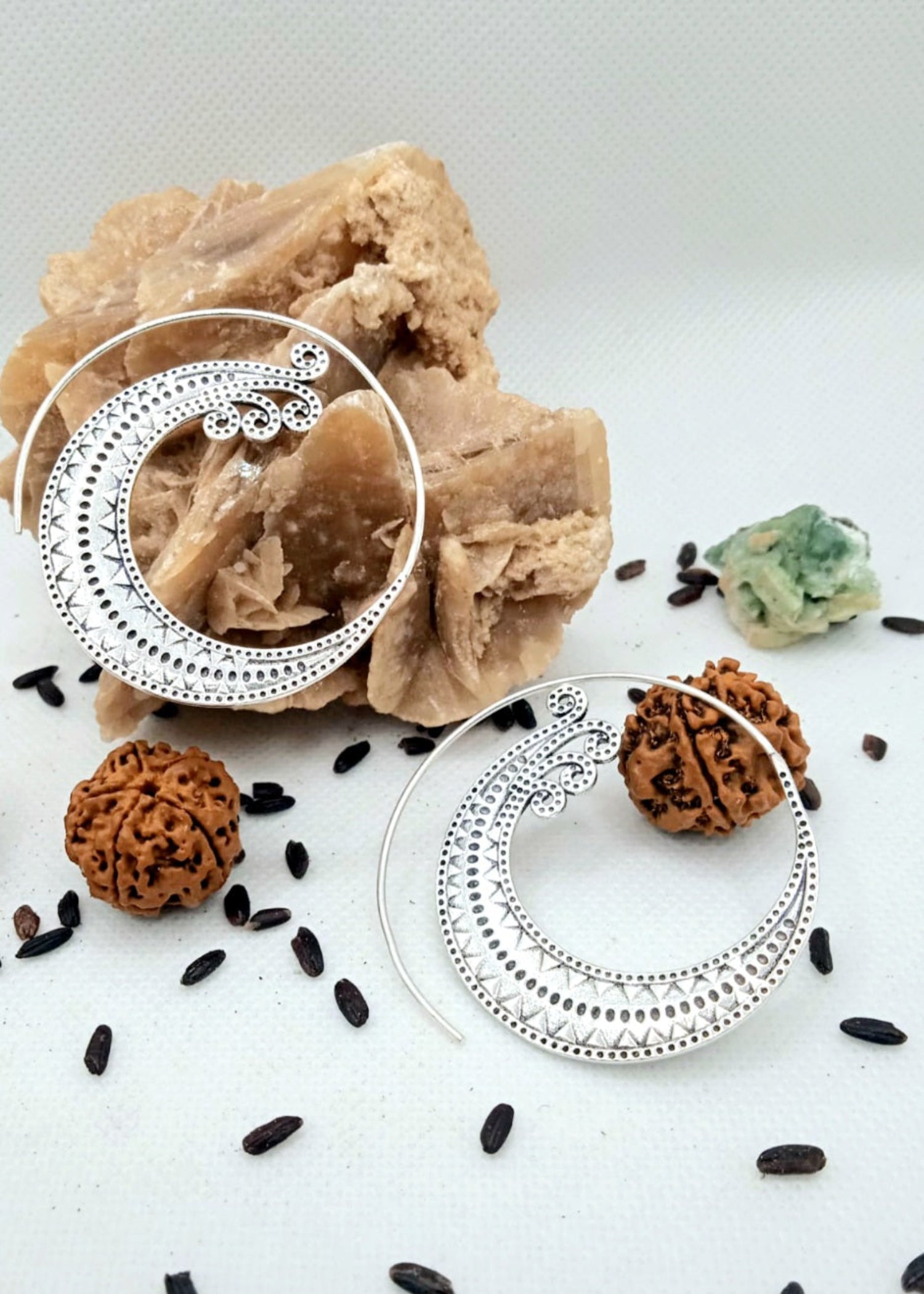 Orecchini Oceans Waves - Spirali tribali - Gipsy Fashion Wear 