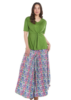 S23HBP10 - Pantalone Holiday Atmosphere Happy Baba di Baba Design - Gipsy Fashion Wear 
