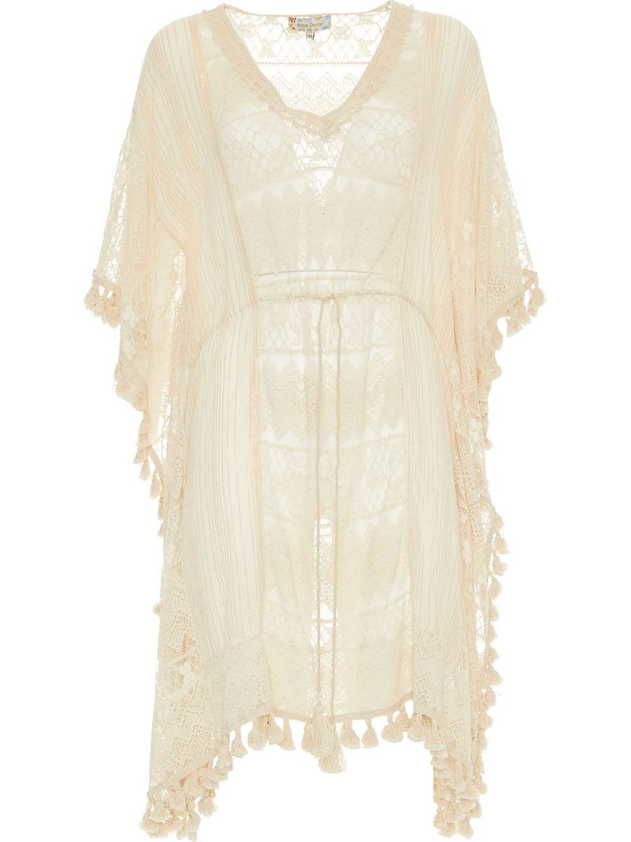 S24C211 - Caftano Blossom Orchid Baba Design - Gipsy Fashion Wear 