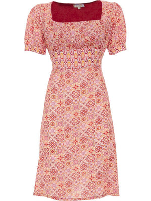 S24D02 - Vestito corto Yucca Boat Baba Design - Gipsy Fashion Wear 