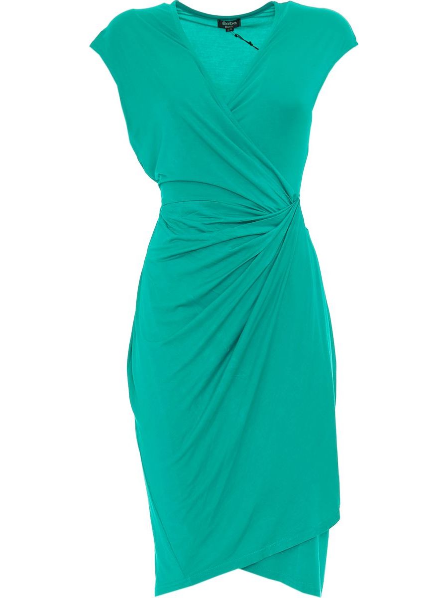 S24D104 - Curcuma Coast Baba Design wrap dress