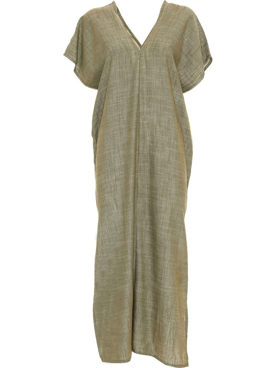 S24D114 - Bamboo Plant Baba Design Caftan