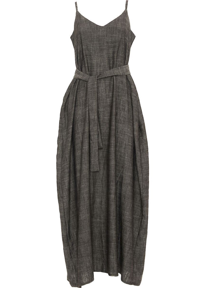 S24D115 - Vestito lungo Bamboo Plant Baba Design - Gipsy Fashion Wear 