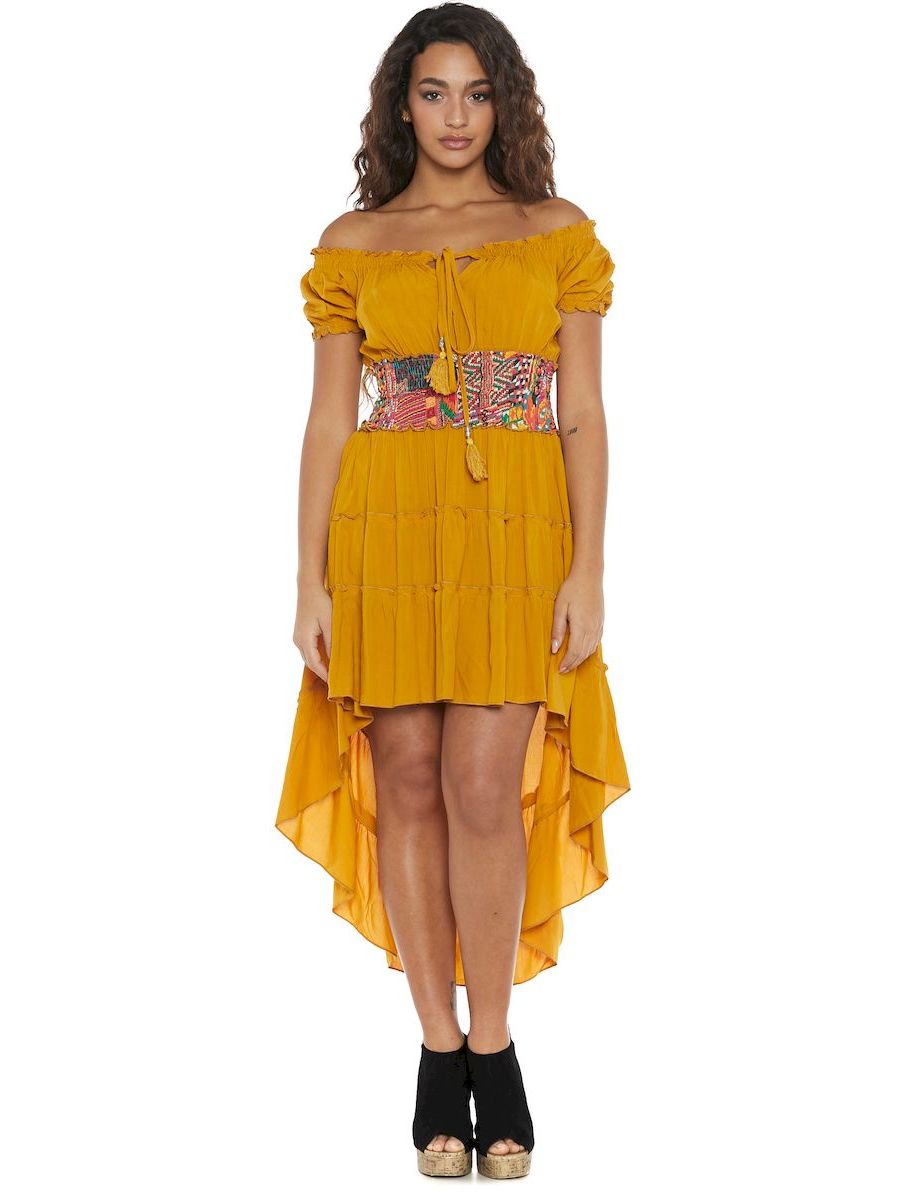 S24D14 - Vestito asimmetrico Hoya Seaside Baba Design - Gipsy Fashion Wear 