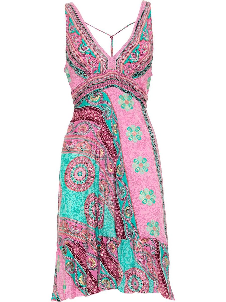 S24D320 - Vestito Guanabana Desert Baba Design - Gipsy Fashion Wear 