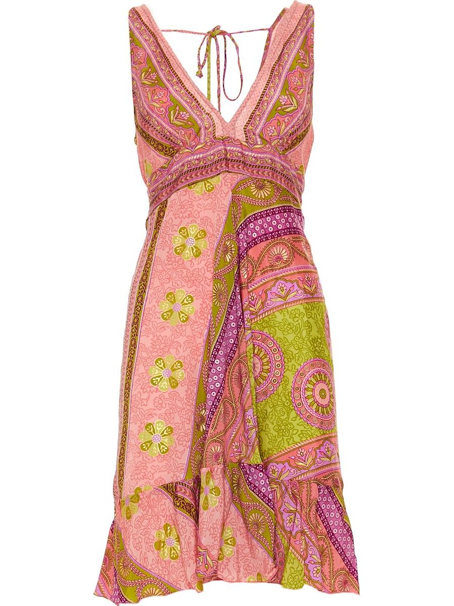 S24D320 - Vestito Guanabana Desert Baba Design - Gipsy Fashion Wear 