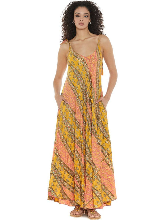 S24D322 - Dipladenia Beach Baba Design long dress