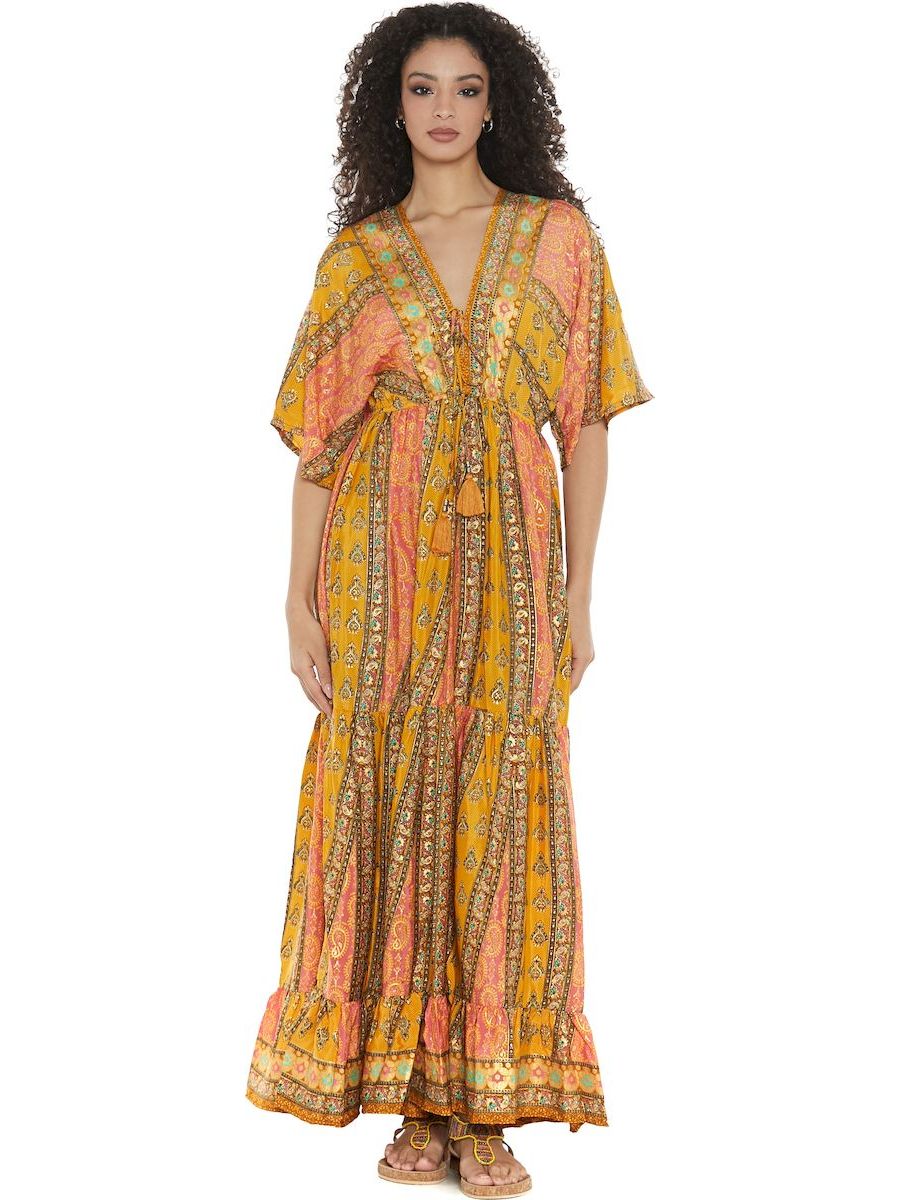 S24D323 - Dipladenia Beach Baba Design long dress