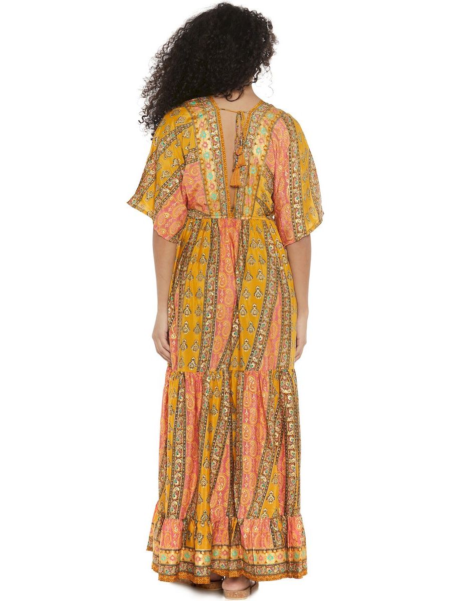 S24D323 - Dipladenia Beach Baba Design long dress