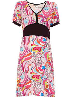 S24D45 - Vestito corto Wild Ginger Baba Design - Gipsy Fashion Wear 