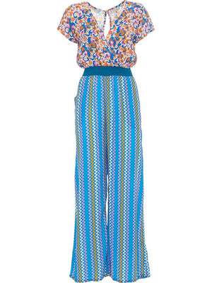 S24D48 - Tuta Flowering Calathea Baba Design - Gipsy Fashion Wear 