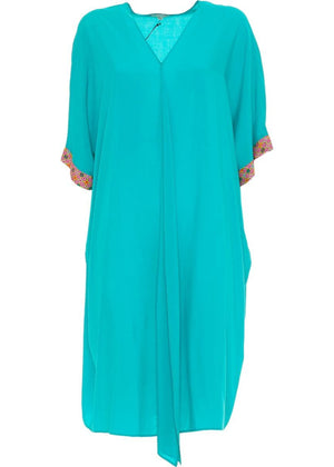 S24HBD09 - Vestito tinta unita Happy Baba di Baba Design - Gipsy Fashion Wear 