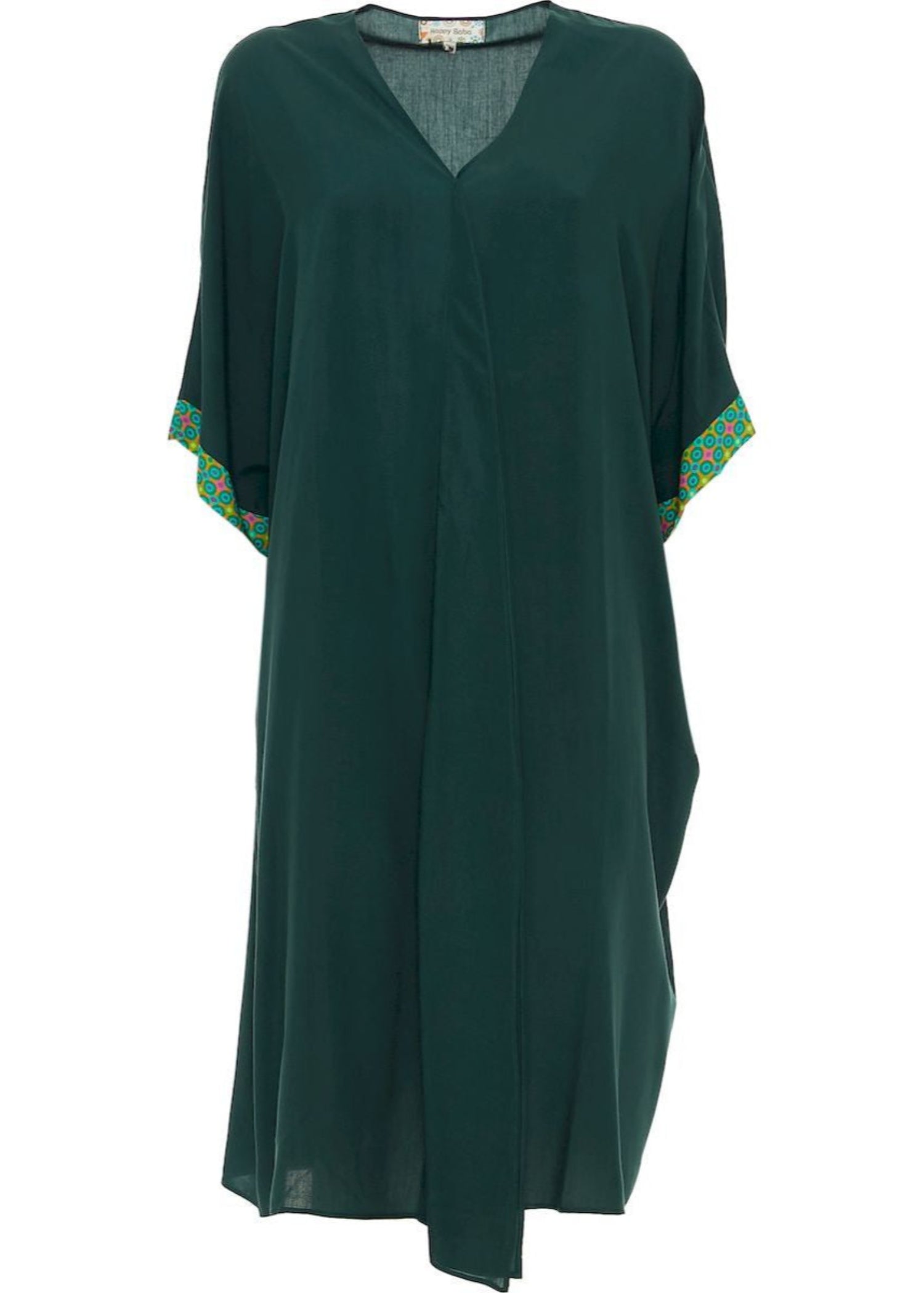 S24HBD09 - Vestito tinta unita Happy Baba di Baba Design - Gipsy Fashion Wear 