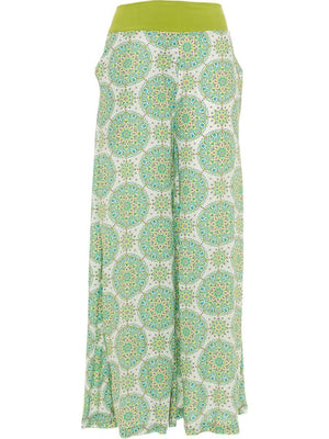 S24HBP02 - Pantalone largo Floating Lotus Happy Baba di Baba Design - Gipsy Fashion Wear 