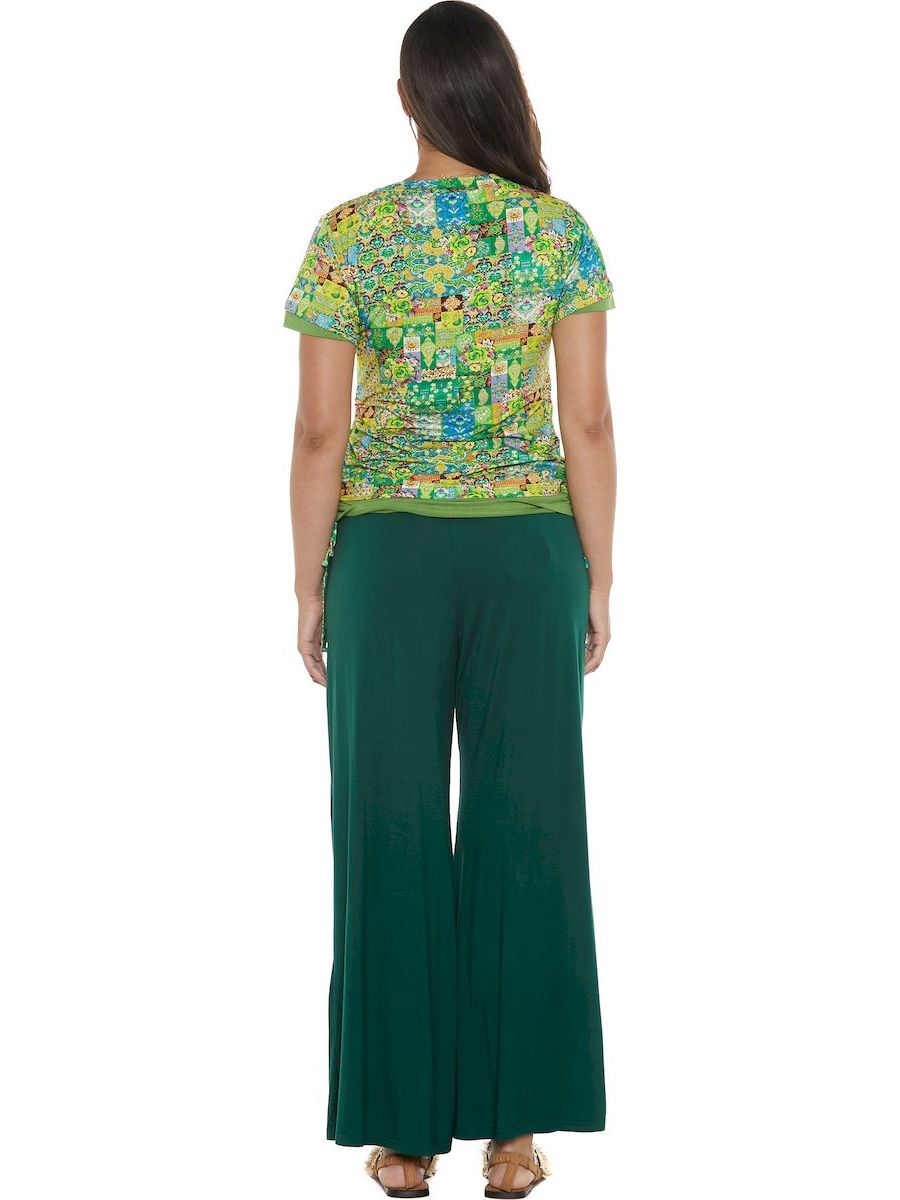 S24HBP04 - Pantaloni tinta unita Happy Baba di Baba Design - Gipsy Fashion Wear 