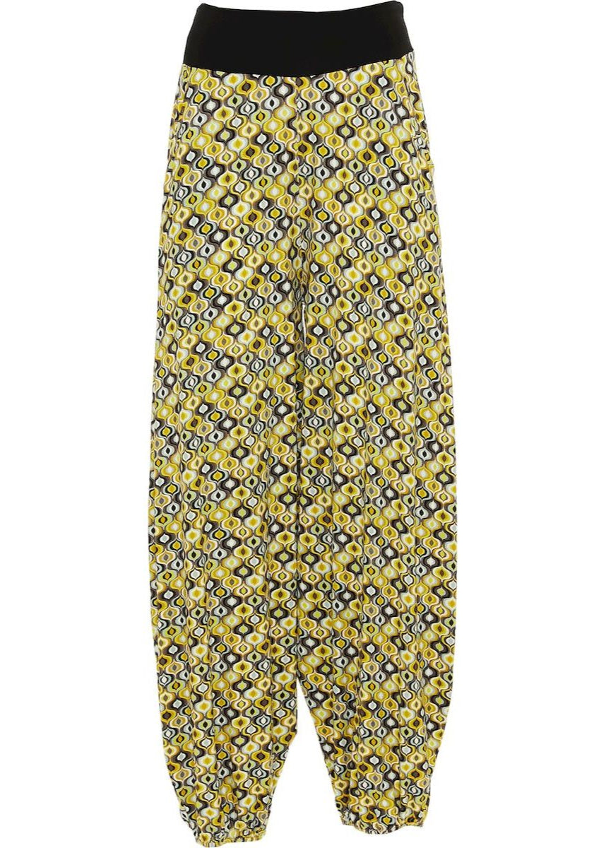 S24HBP06 - Pantalone Sunny Psychotria Happy Baba di Baba Design - Gipsy Fashion Wear 