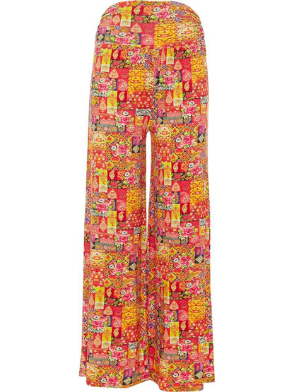 S24P05 - Camellia Sunrise Baba Design trousers