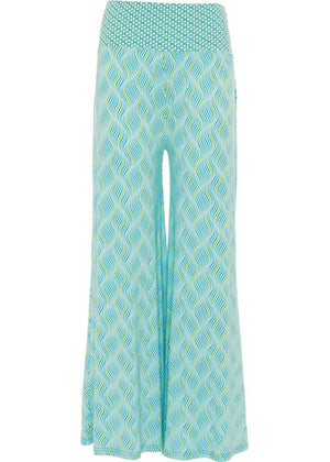 S24P06 - Pantalone palazzo Heliconia Sky Baba Design - Gipsy Fashion Wear 