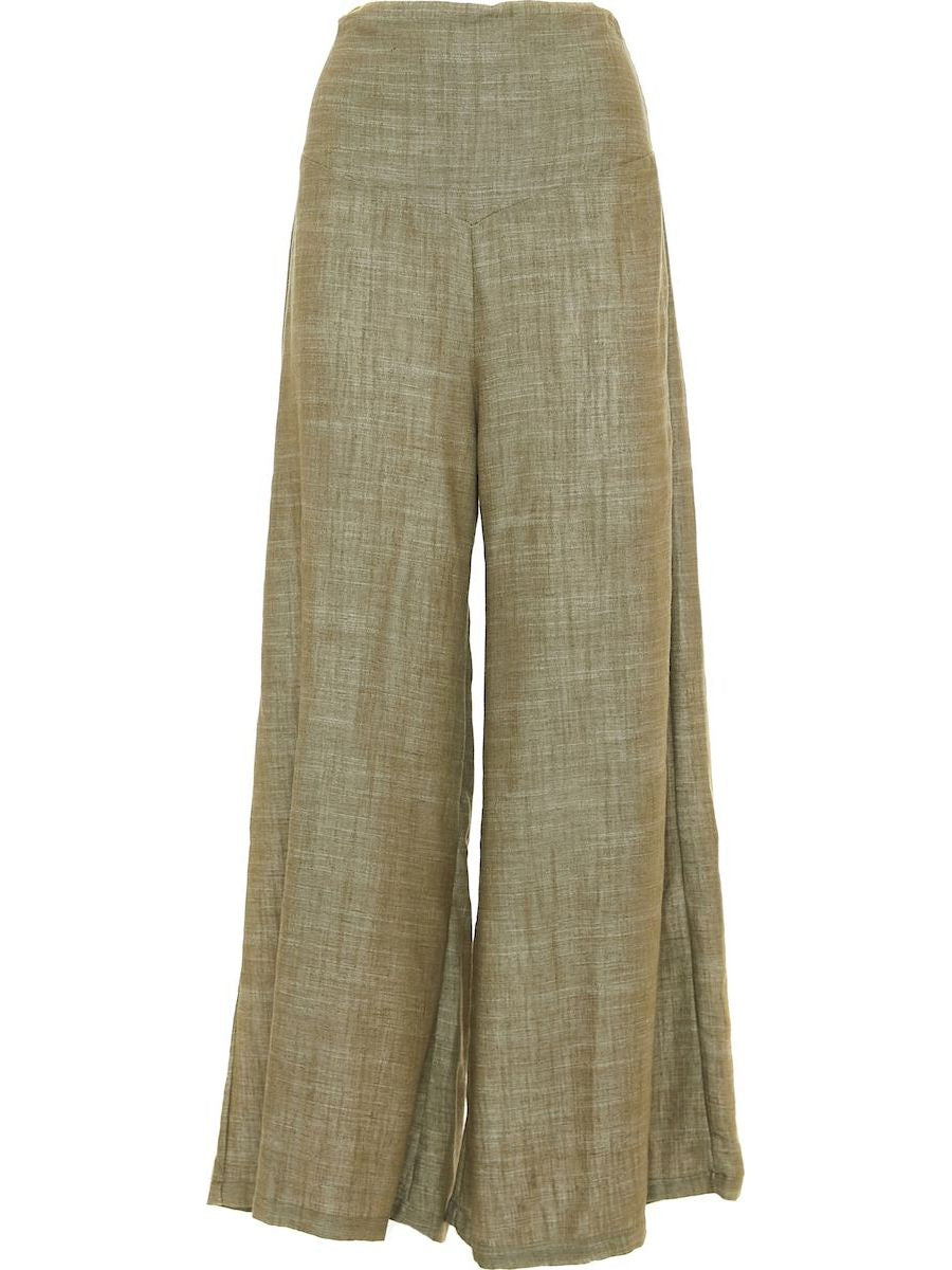 S24P104 - Pantalone palazzo Bamboo Plant Baba Design